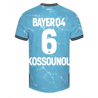 Pánský Fotbalový dres Bayer Leverkusen Odilon Kossounou #6 2023-24 Třetí Krátký Rukáv